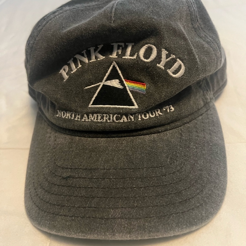 Pink Floyd Black Tour Cap NWOT